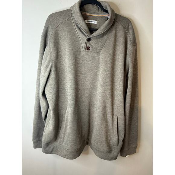Tommy Bahama,Men's Sweatshirt No Hood, 2 front Pockets size XXL - Picture 2 of 11